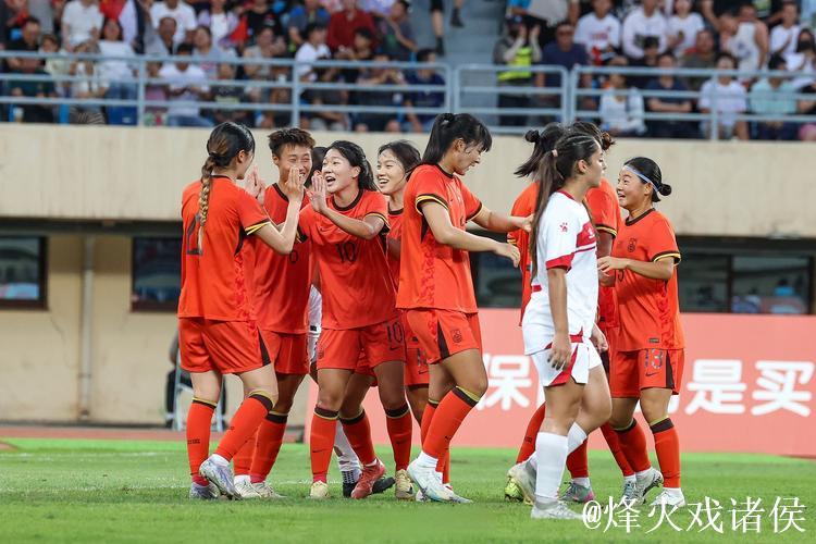 U20中国女足8-0大胜黎巴嫩 成功挺进亚洲杯正赛